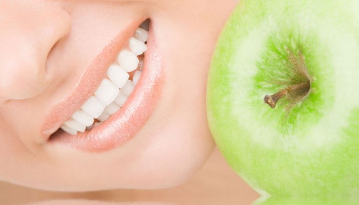 Dieta sana en la salud oral